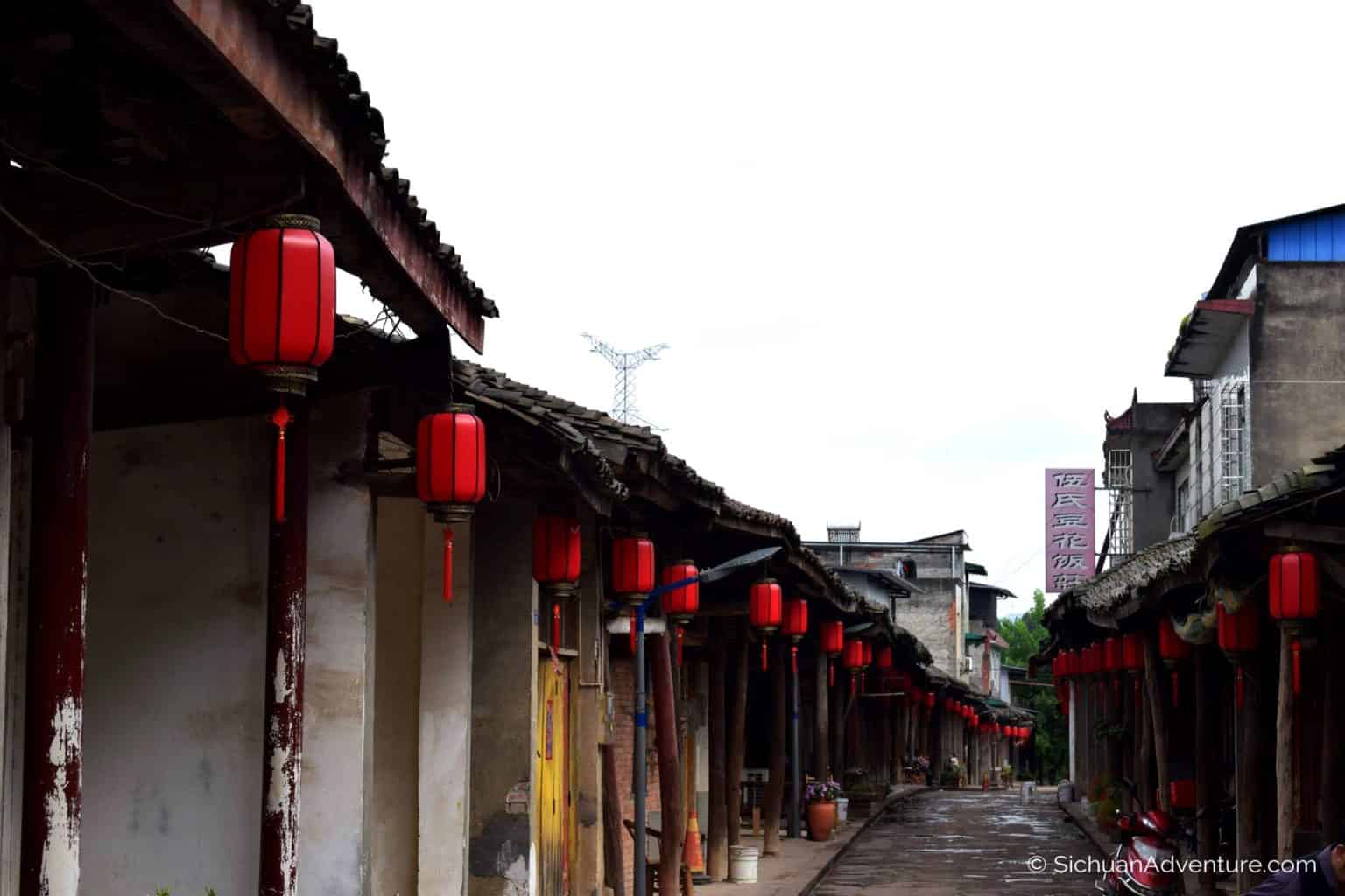 Panda Valley Biking Trails between Tongzhi Dragon Kiln and Huanglongxi Ancient Town