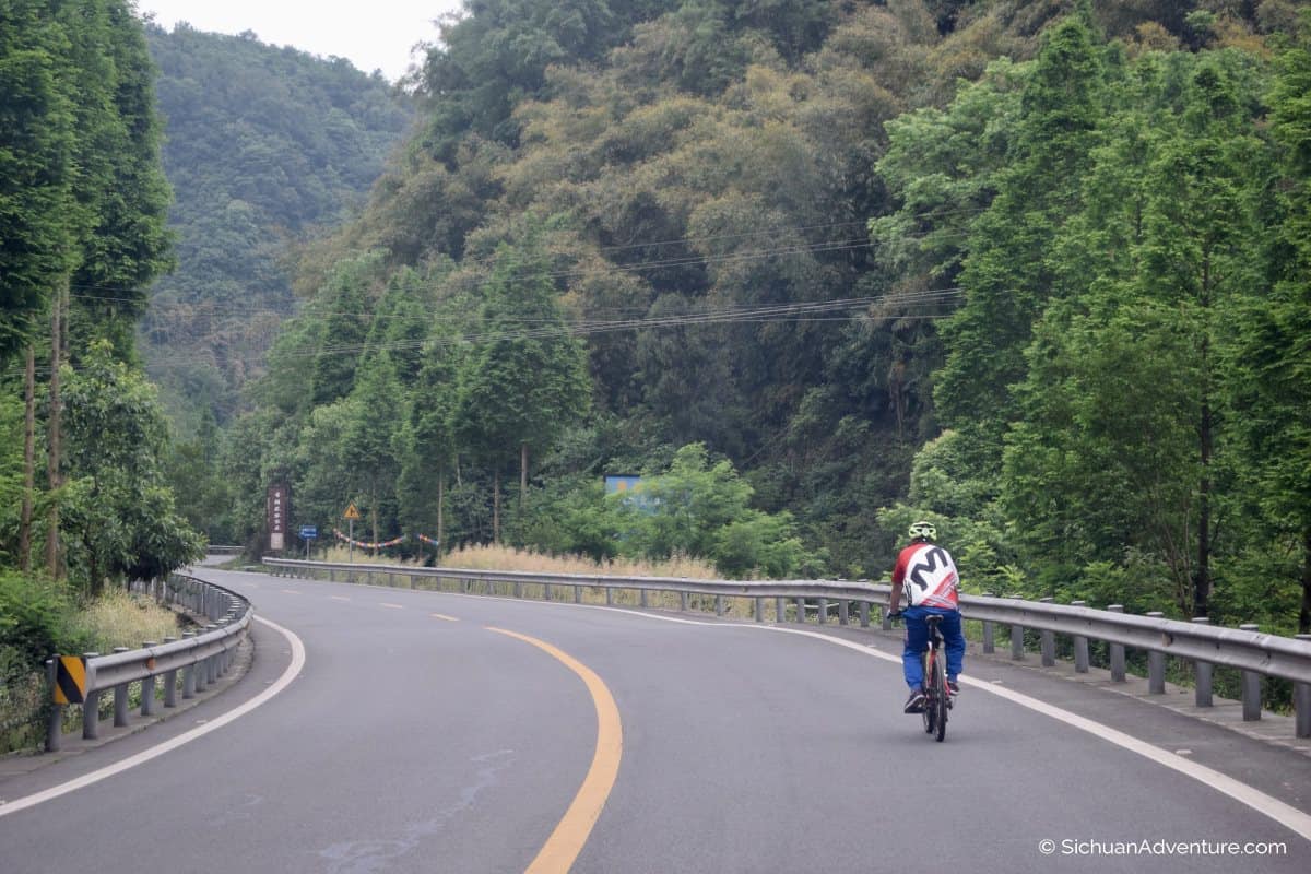 Chongqing Road, allegedly 'China's most beautiful country road